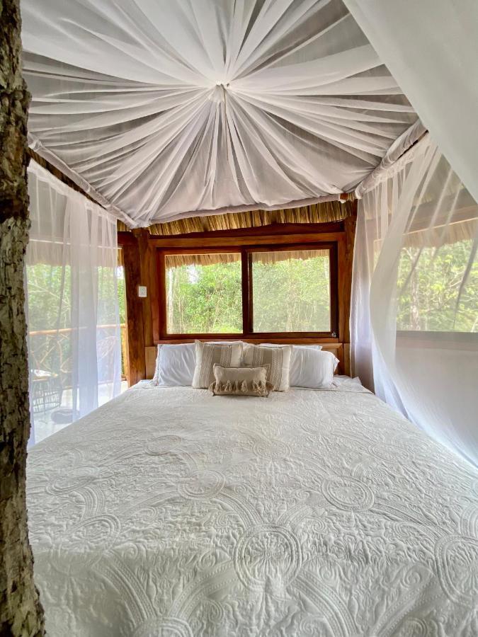 Nuscaa Boutique Tree House & Spa Hotel Puerto Morelos Bagian luar foto